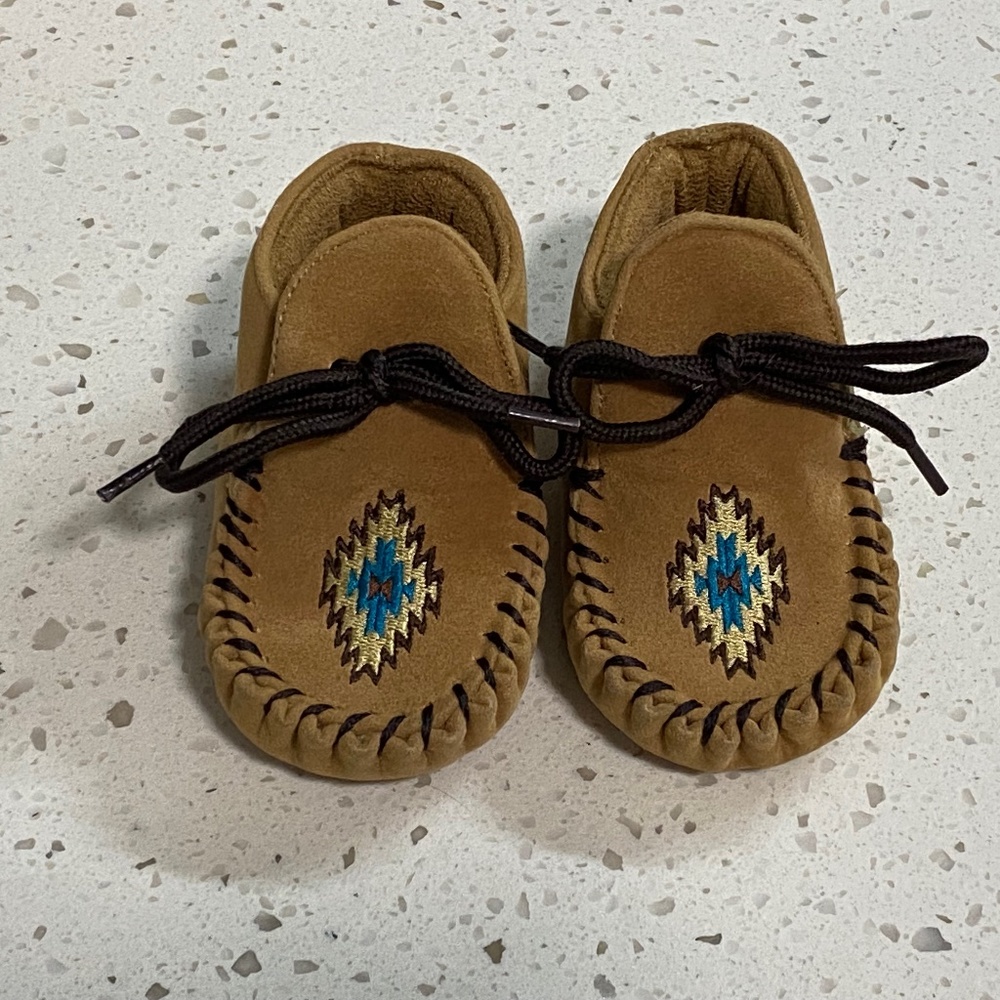 DBL Barrel Kid’s Moccasins